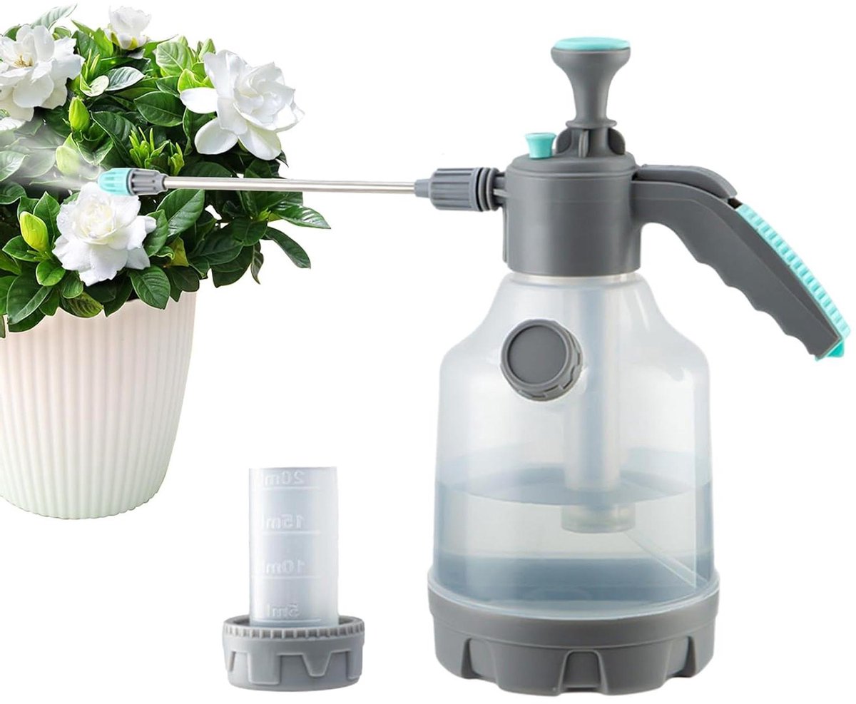 Tuinsproeipomp - Drukspuit Watersproeier - Planten Water Geven - Robuust Lekvrij Ontwerp - 3 Liter - Grijs