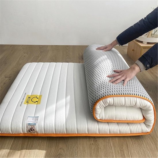 Japanse Tatami Matras - Futon Vloermat - Flexibel Gebruik - Drievoudig Quiltontwerp - 80x190cm - 02 — afbeelding 5
