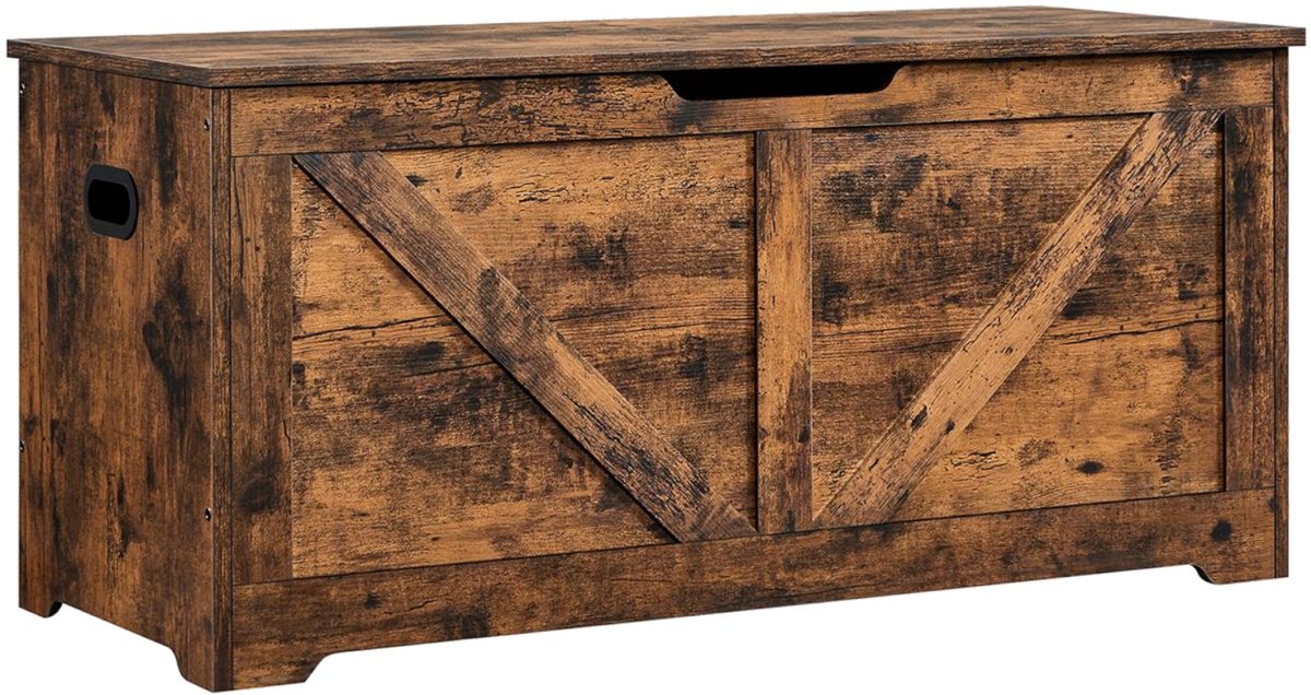 Begryf - Opbergkist - Opbergbox - Rustiek bruin - 100 x 40 x 46 cm