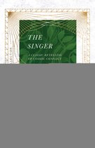 Boekomslag 'The Singer' uit de IVP Signature Collection. Groene bladeren in marmerpatroon, gouden art deco-rand.