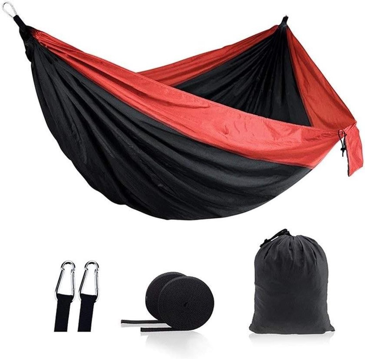 Draagbare Hangmat - Kampeerhangmat Schommel - Ontspannen Buiten - Met Muggennet - 270 x 140 cm - A