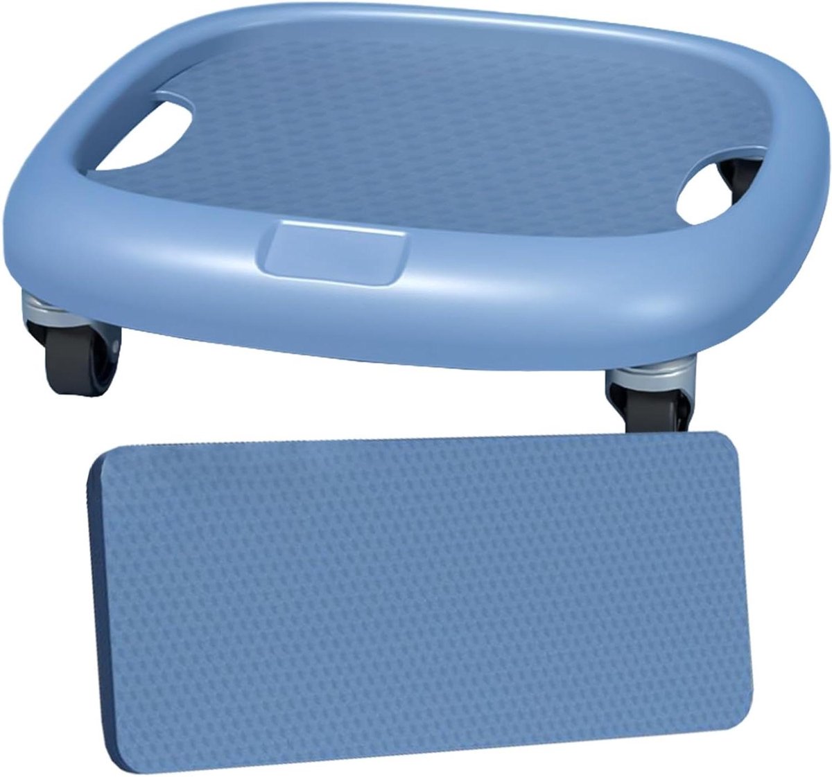 Buikspierwiel Trainingswiel - Core Trainer Wiel - Thuis Fitness - 360 Graden Rotatie - 28 cm Diameter - Blauw