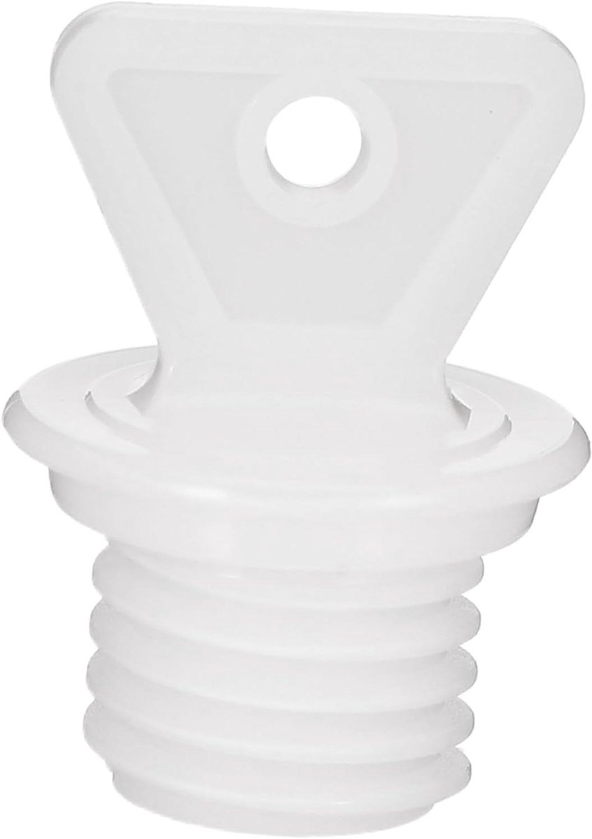 Flesstopper Waterzak - Sluitdop Fles - Waterzak Afdichten - Lekvrij Ontwerp - 4.5 cm - Wit