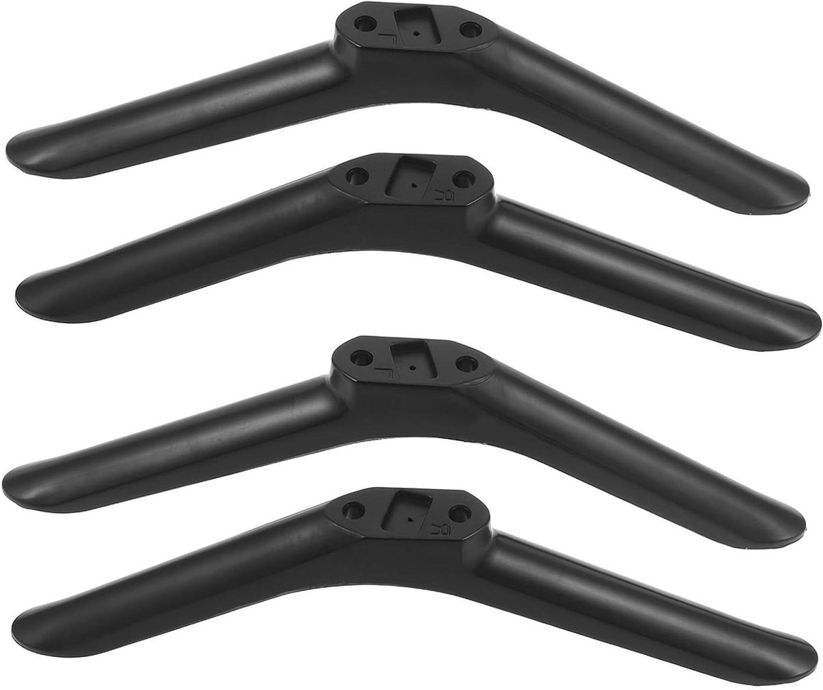 Universele TV Poten - TV Tafelstandaard - TV Stabiliseren - Krasvrije Bescherming - 19 x 5 x 1.5 cm - Zwart