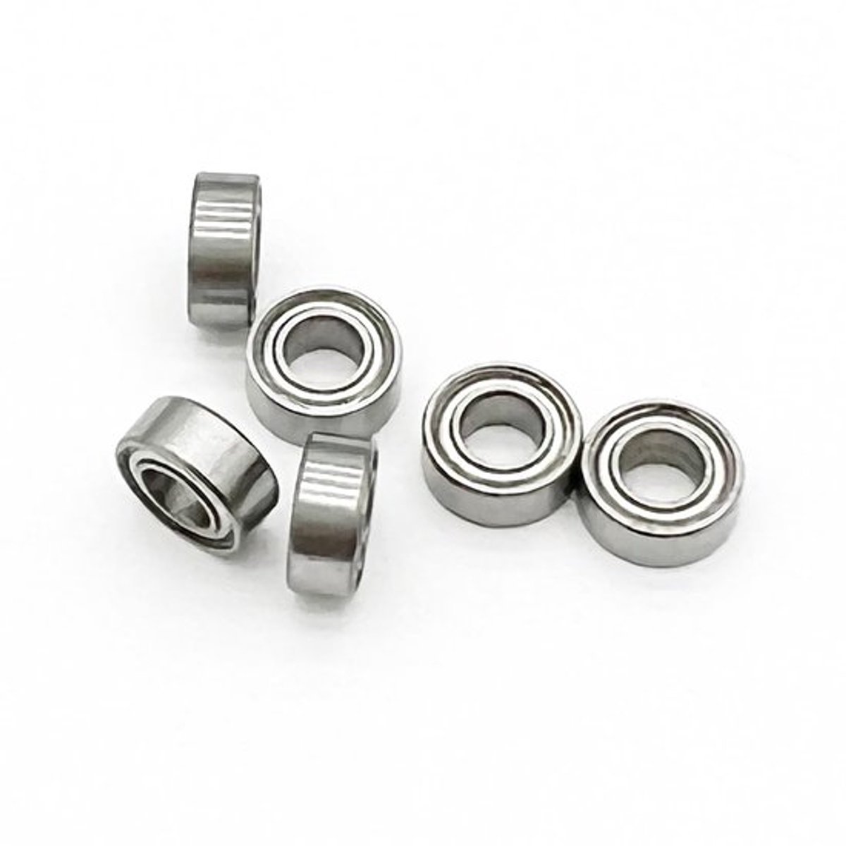 Rollagers 10 Stuks - Lange Plaatlagers - ABEC Kogellagers - Robuust en Duurzaam - 8 mm x 14 mm x 4 mm - Hoge Snelheid