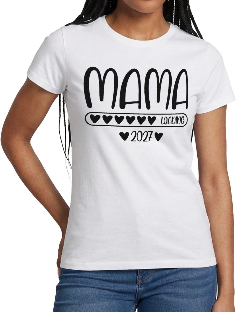 Mama Loading 2027 T-Shirt Dames