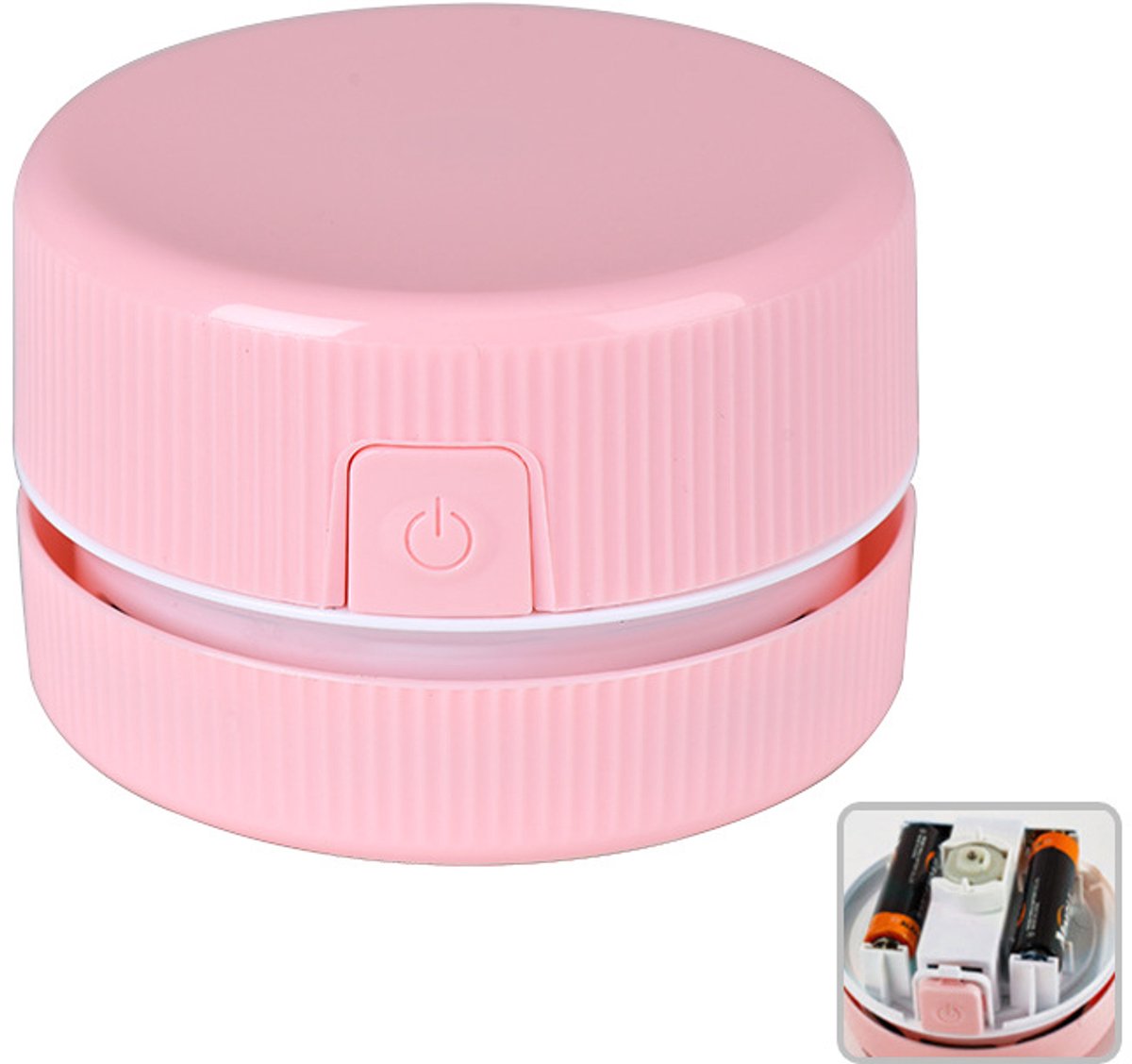 Mini Tafelstofzuiger Roze voor Diamond Painting Accessoires, Opruimapparaat voor losse strasssteentjes en Diamond Art Afval