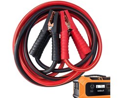Startkabels Auto - Jumperkabels Accu - Auto Starten - Verdikte Kabels - 3 meter - Zwart