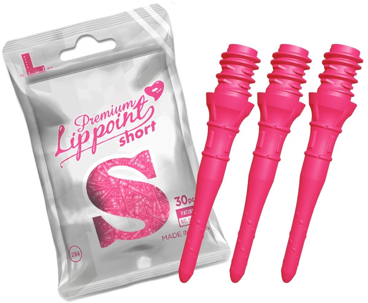 Dartspitzen met zachte punt Neonroze - Set van 30