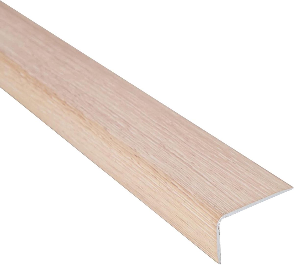 Antislip Trapneusrand - Traptrede Beschermers - Veiligheid Verhogend - Zelfklevend - 90-145 cm Lengte - Houtnerf