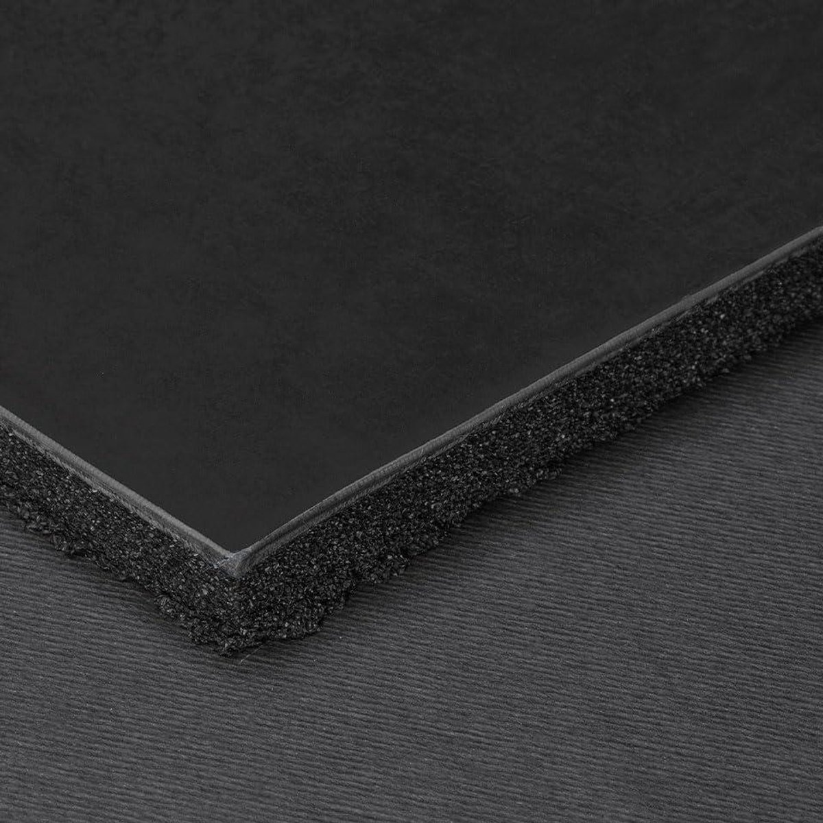 Geluidsisolatie Plaat - Akoestische Rubber - Ruimte Dempen - Combinatie Materiaal - 12 mm dik - Zwart