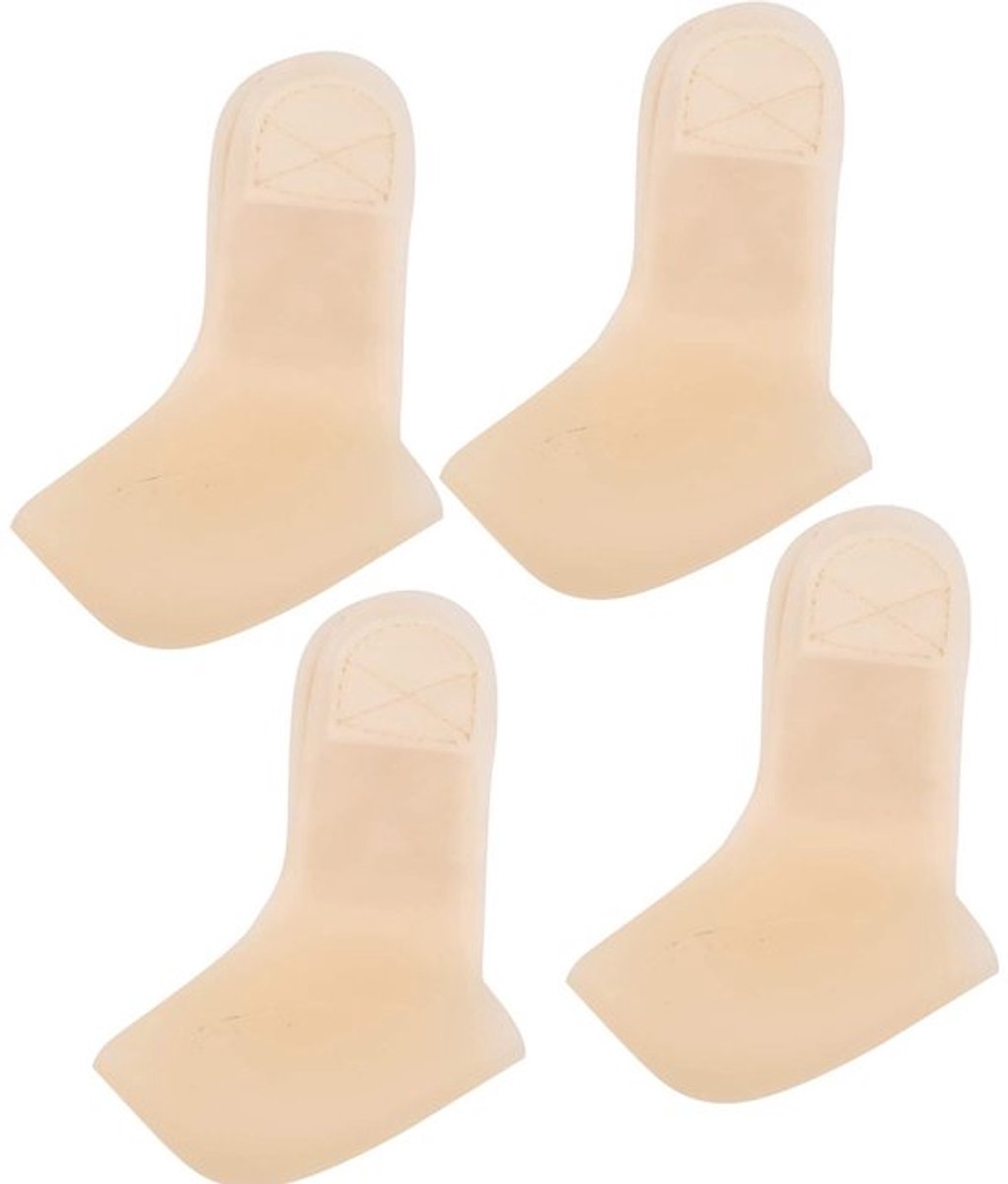 Hielkussen Herbruikbaar - Hielbeschermers - Hielkussentjes voor Schoenen - Schokabsorberend - Siliconenmateriaal - Comfortabele Demping - Hielbescherming