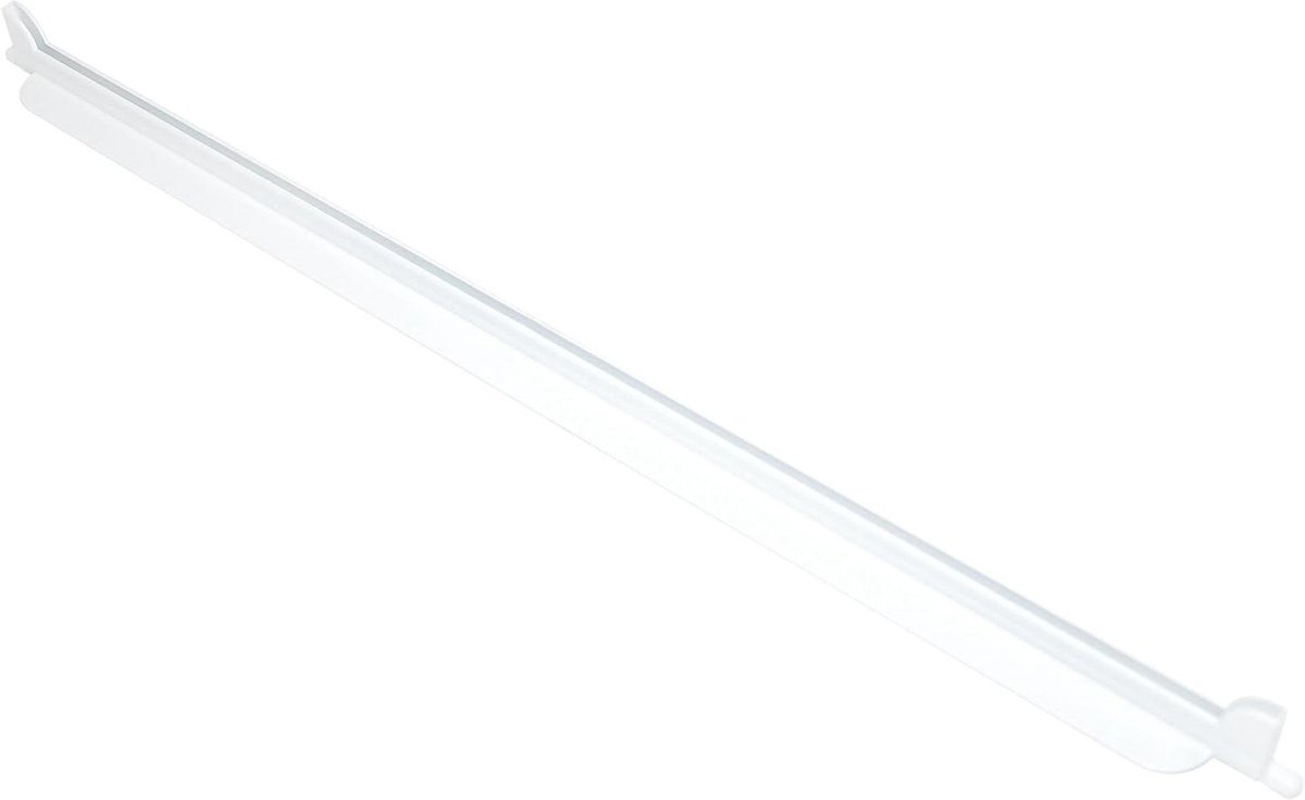 Glazen Plank Profiel - Koelkast Onderdeel - Apparaat Reparatie - Origineel Vervangingsdeel - 1x1x1 cm - Transparant
