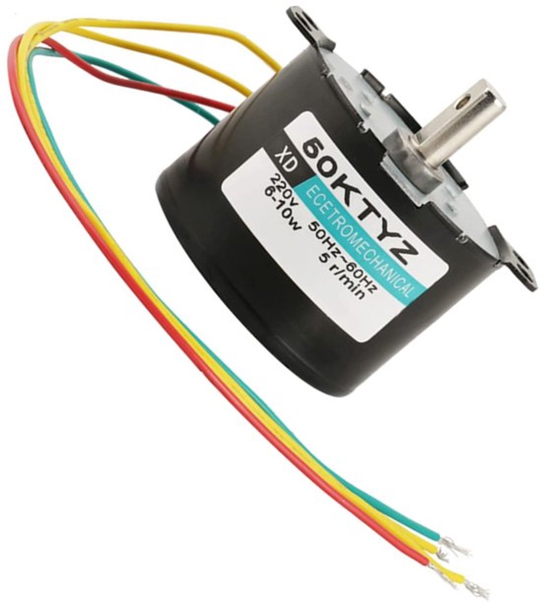 Motor met Hoog Koppel - Miniatuur Motor - Laag Geluidsniveau - CW/CCW Rotatie - Slijtvast - Puur Koperdraad - Elektromotor