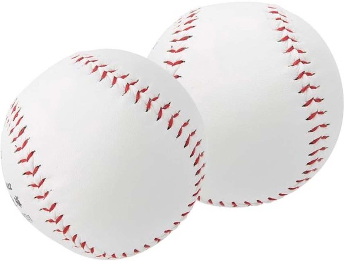 Softbal Bal 12 Inch - 2 Stuks - PU Materiaal - Outdoor Sport - Training - Schokbestendig - Goede Grip - Sportbal