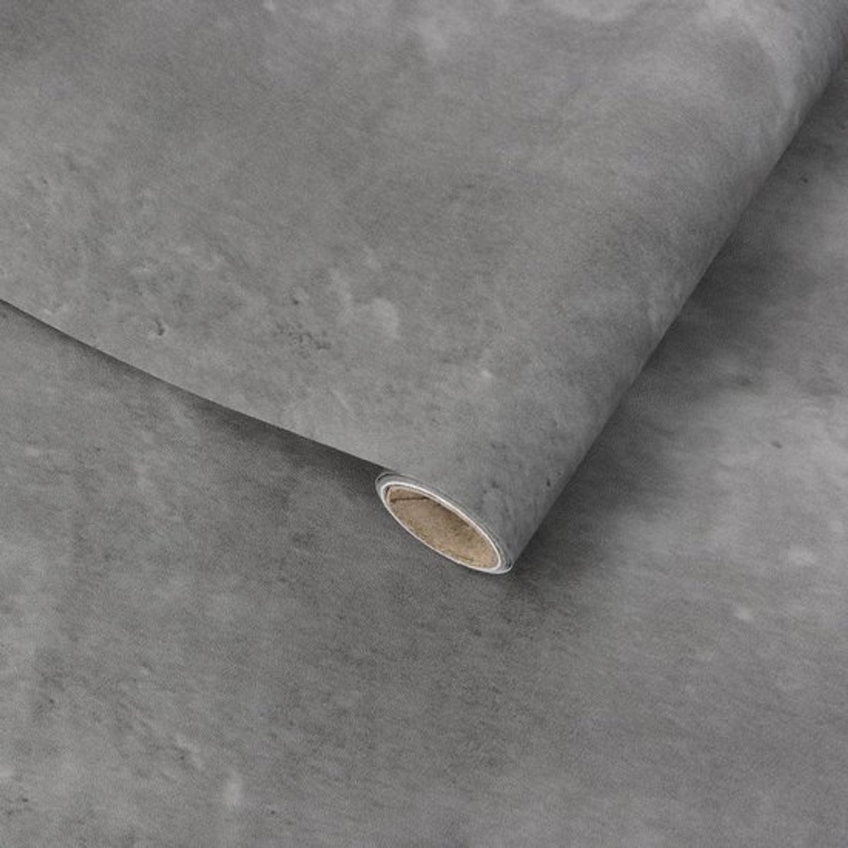 Zelfklevende Behang - Donkergrijs Beton - Waterdicht - Decoratieve Vinylfolie - Eenvoudig te Installeren - Geschikt voor Meubels en Muren - Contactpapier