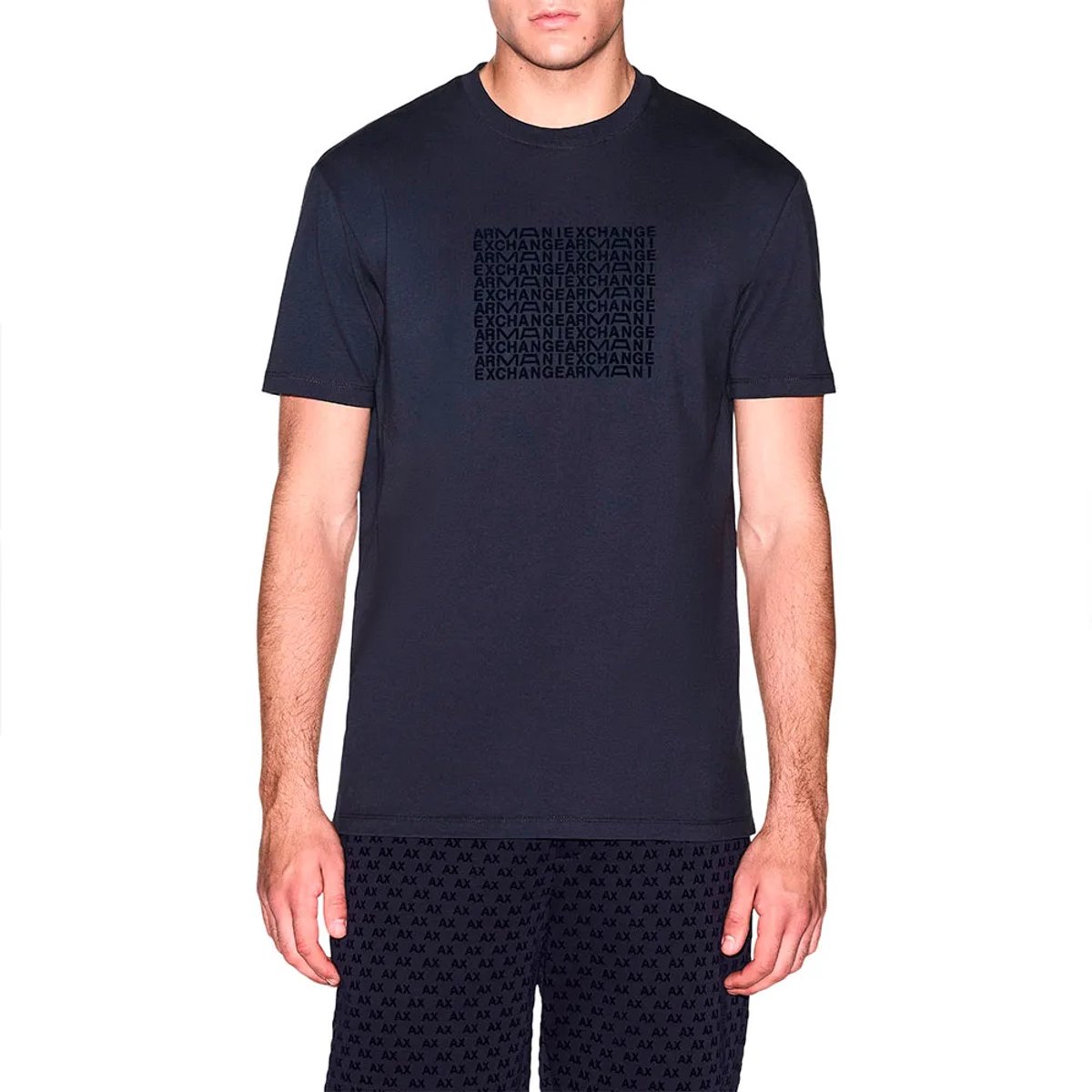 Armani Exchange Xm003044_af21323 T-shirt Met Korte Mouwen Blauw L Man
