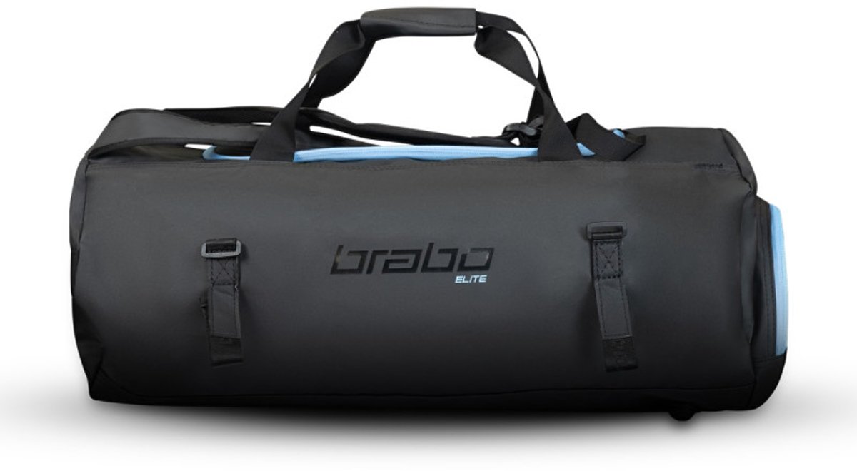 Brabo Elite Senior Duffle Hockeytas Black/Argentinian Blue