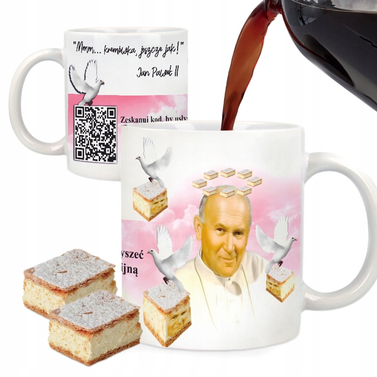 Grappige Mok met QR Code - Uniek Cadeau