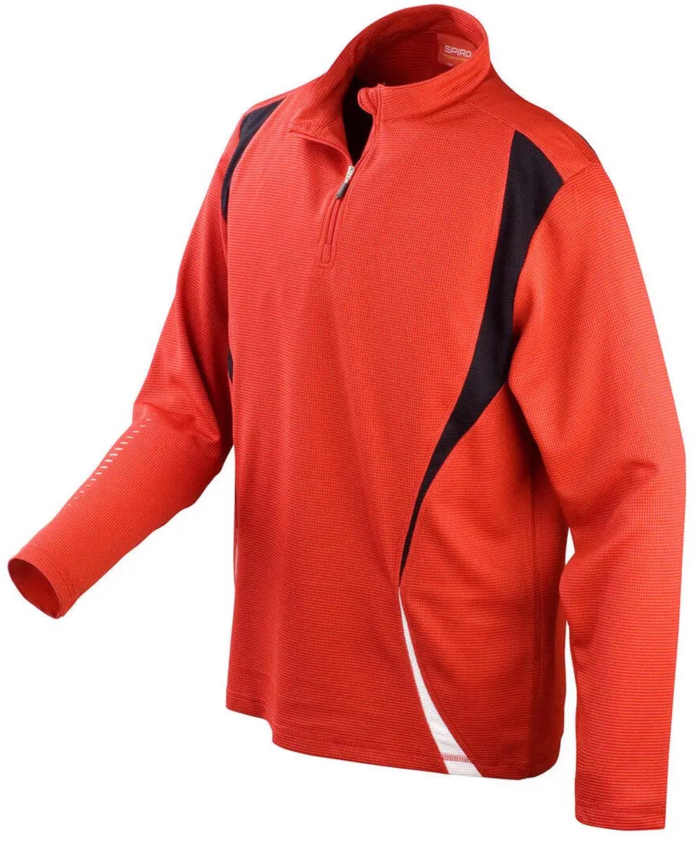 Spiro Trial Training Top - Red/Black/White - S