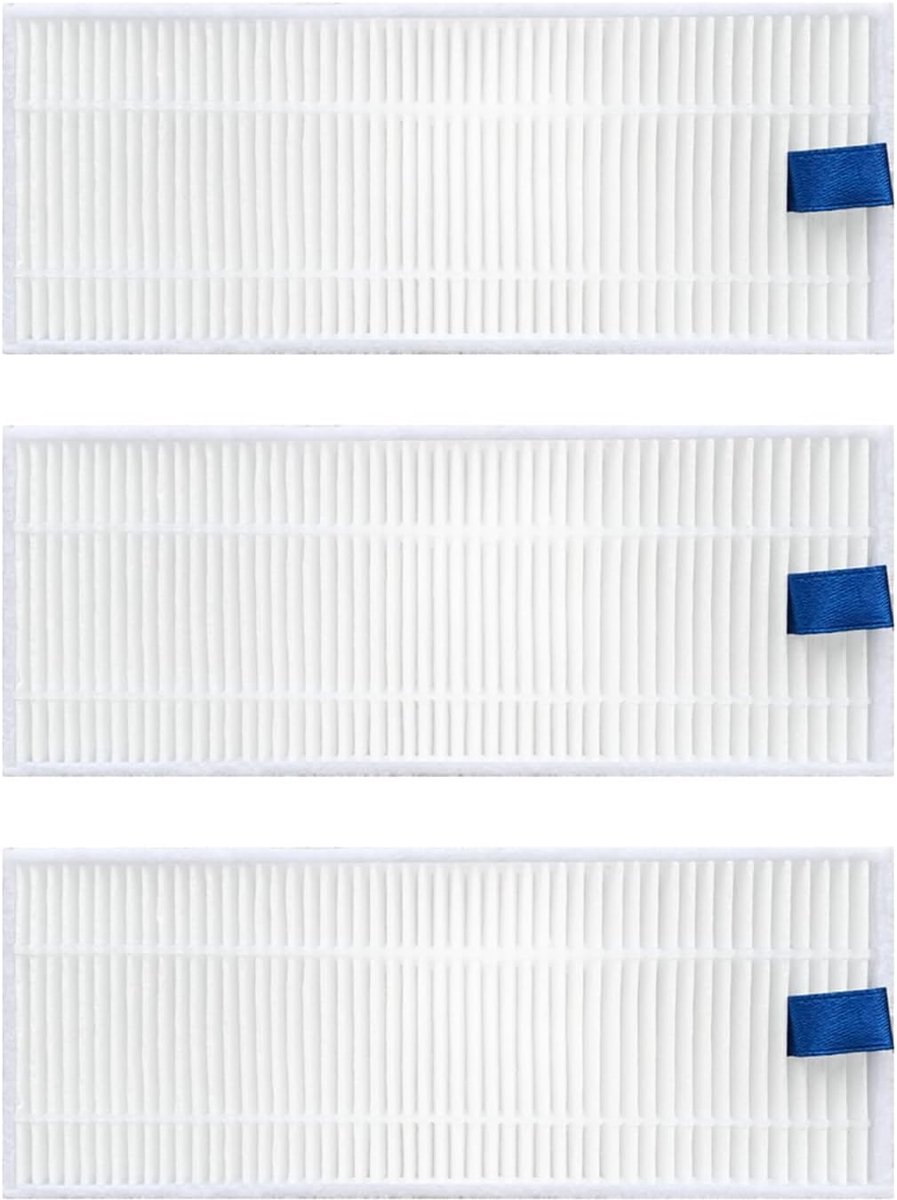 3 stuks HEPA-filter vervangingsdeel robotstofzuiger accessoires Compatibel met Tefal Rowenta X-plorer Serie 75 RG7687