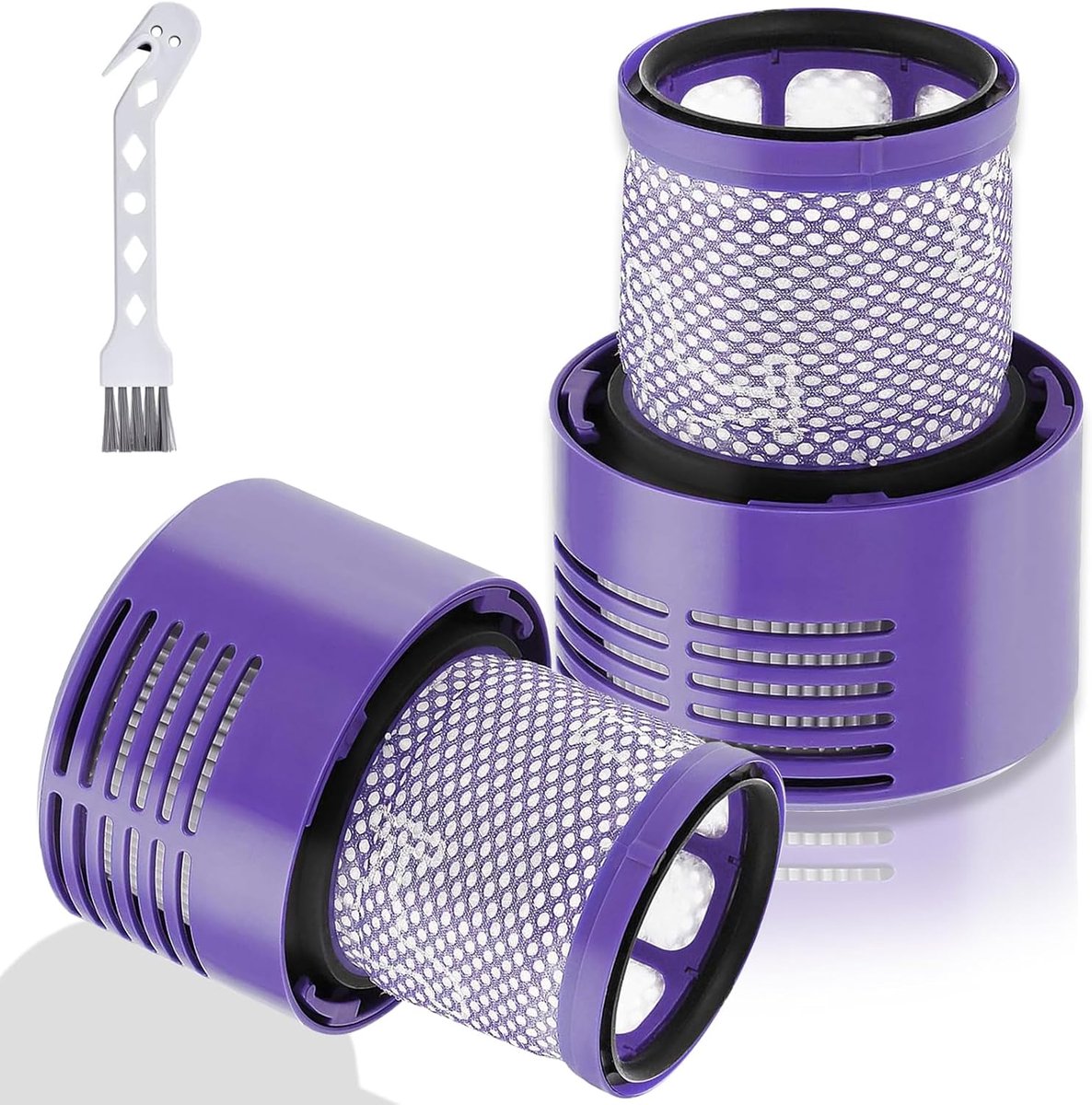Filters voor Dyson V10 Cyclone Animal/Absolute/Motorhead/Total Clean/SV12 Series Stofzuiger Vervangingsfilter (2 Stuks)