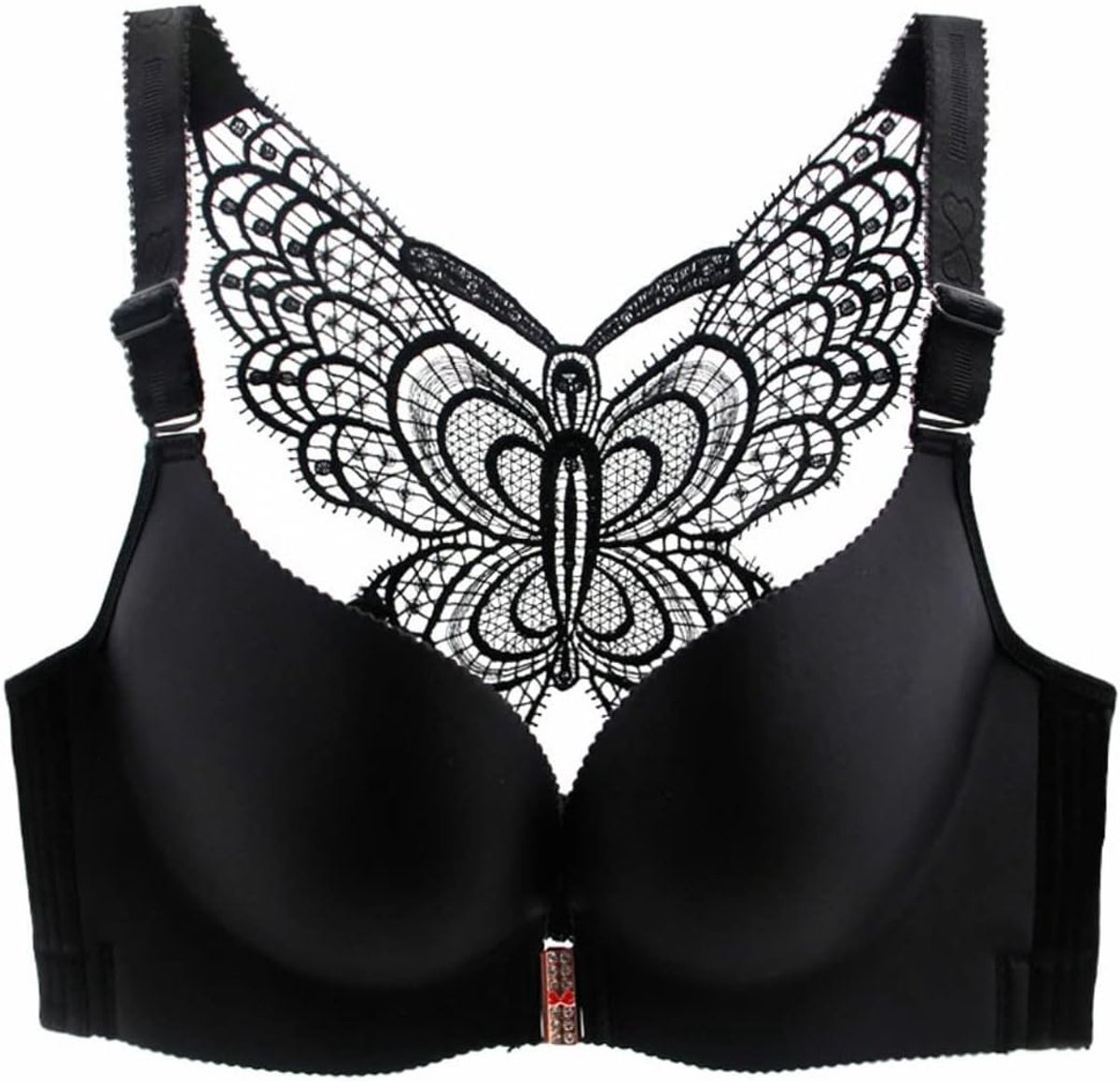 Beha voorsluiting grote maten Dames bh zonder beugel top push up beha met Veter