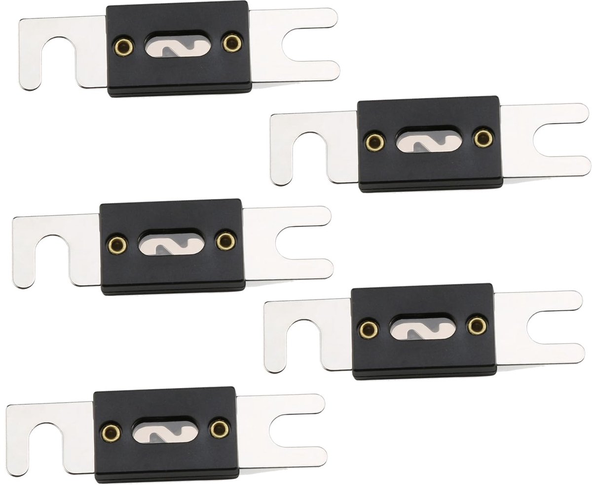 350 ampère vernikkelde ANL-zekeringen voor auto-audio- en videosystemen (5 stuks)