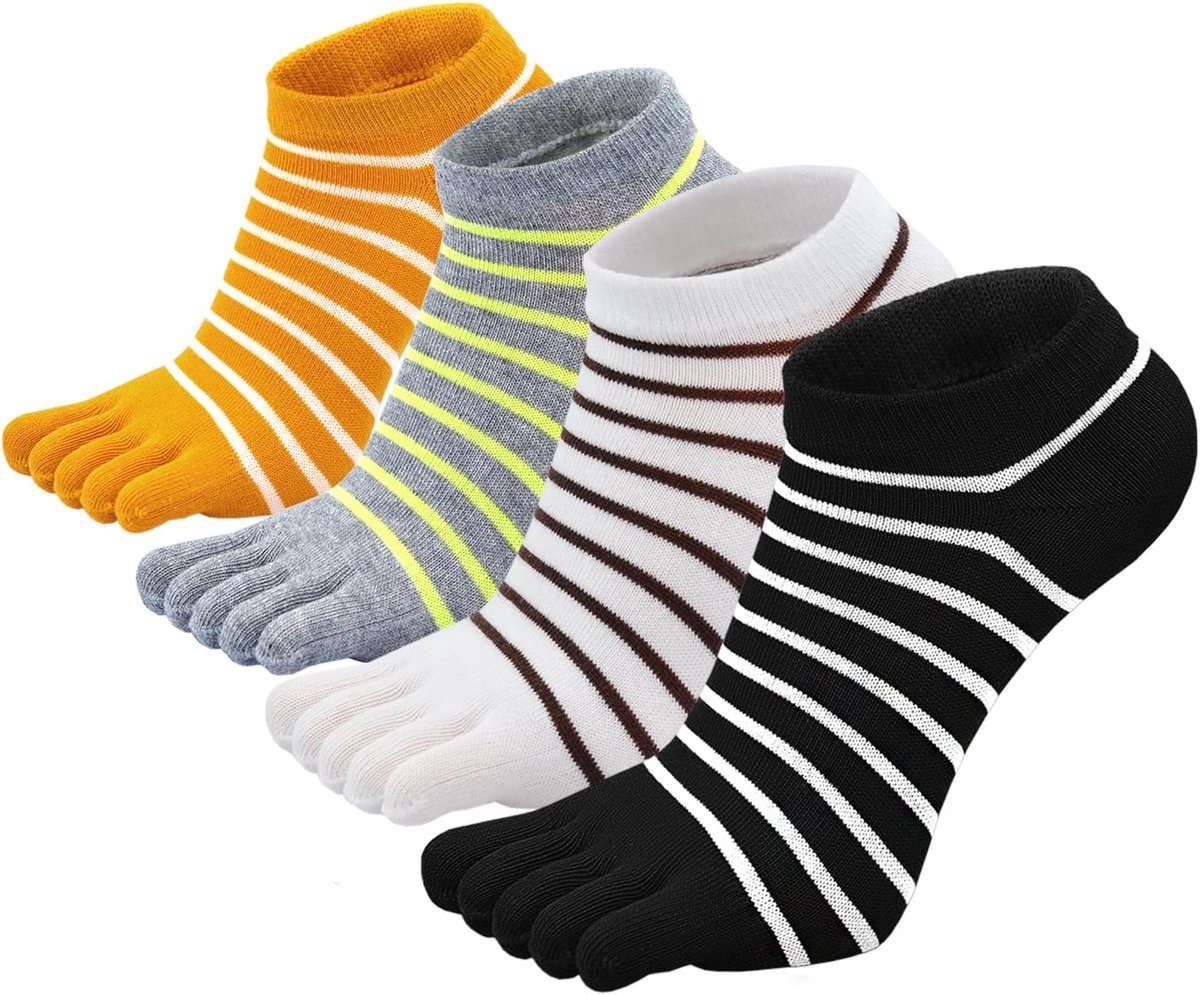 Sokken Dames Fantasie Kleuren Leuke Sokken, Vrolijke Gekleurde Sokken Dames Kerst Sokken met Dieren Motief, 5 paar