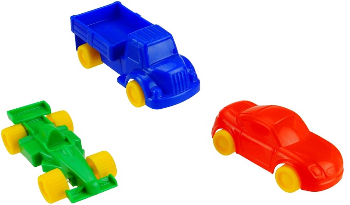 Formule 1 Vrachtwagen Speelgoed Auto - Kleurrijk Plastic