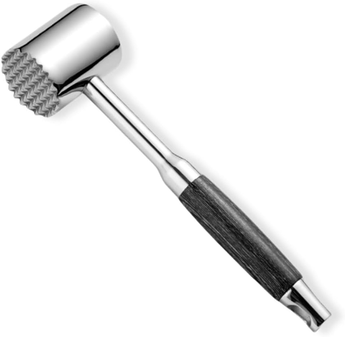 Heavy Duty vleesvermalser - 304 roestvrijstalen keukenhamer met dubbelzijdige malser en ergonomisch handvat - gemakkelijk schoon te maken vleeshamer voor thuis, keuken, restaurant, BBQ