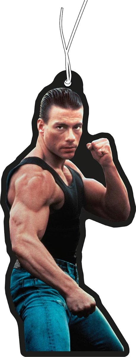 2x Jean-Claude van Damme Geurboom Set - Auto Geurdispenser, Car Air Freshener, Geurhanger, Tuning