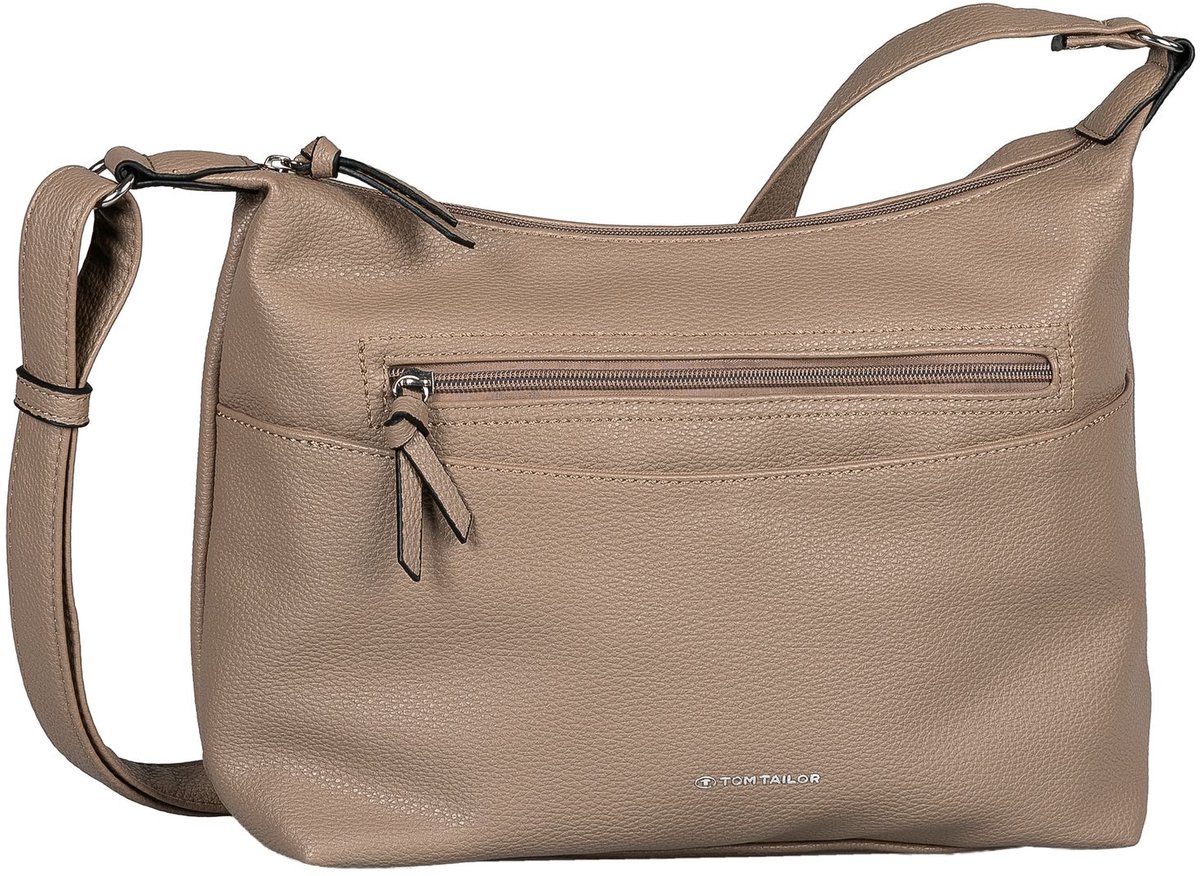 TOM TAILOR schoudertas Wina Hobo Bag Taupe