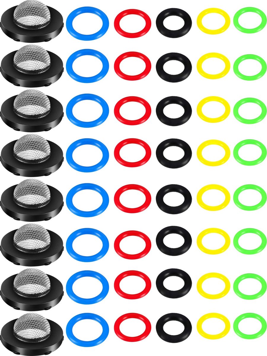 SolidKeus - O-Ring Set voor Hogedrukreiniger, 48 Stuks in 6 Maten