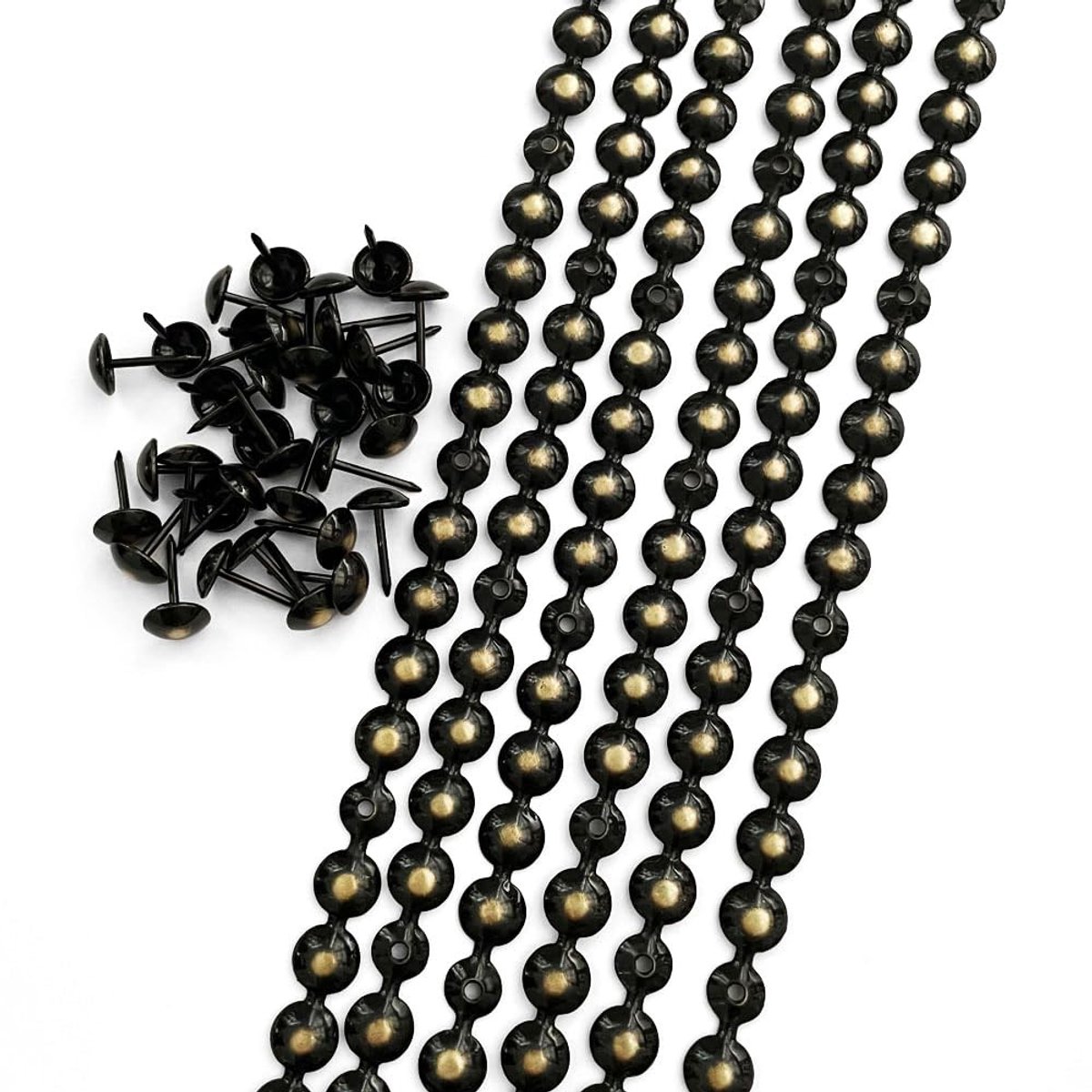 SolidKeus - 5m Bronzen Gouden Decoratieve Nagelstrips voor Meubels