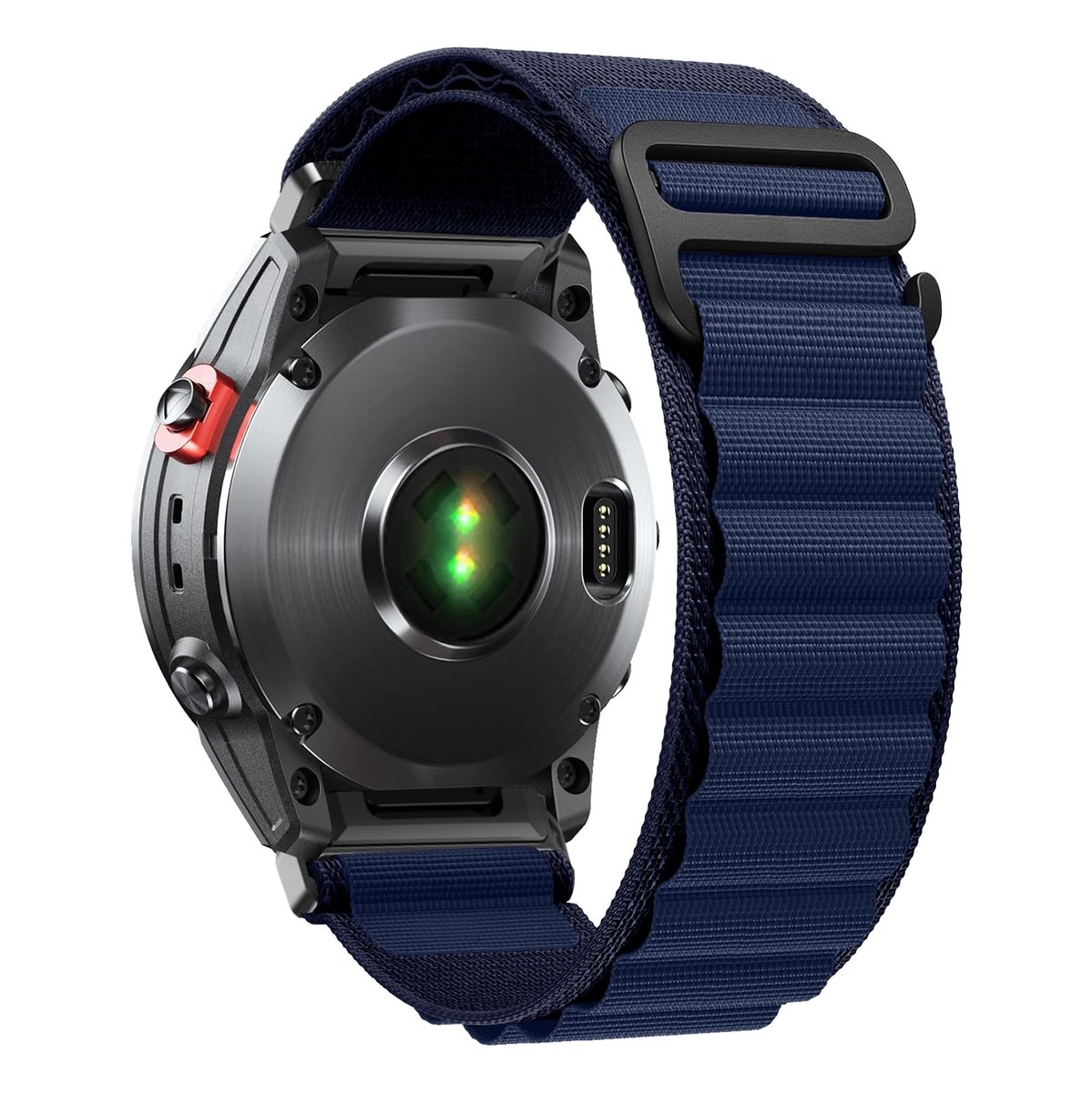 SolidKeus - QuickFit Nylon Horlogeband voor Garmin Fenix 22mm