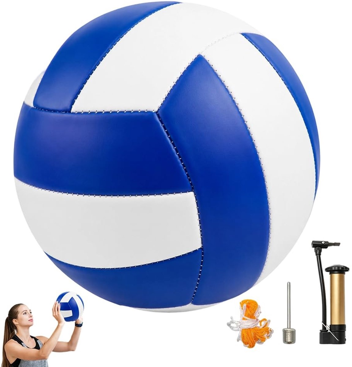 SolidKeus - Soft Touch Volleybal Officiële Maat 5 met Heldere Kleuren