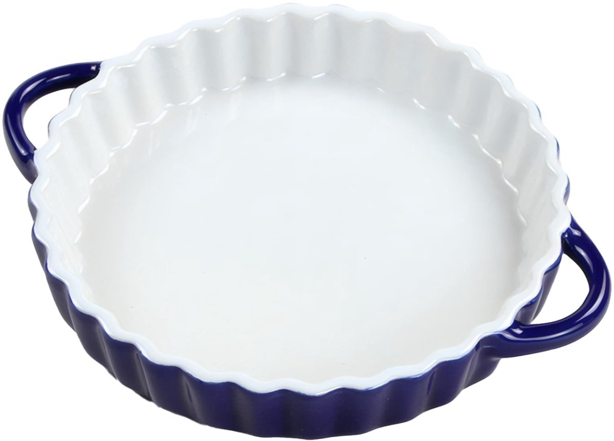SolidKeus - Ronde Keramische Bakvorm met Handvatten 15,5 cm