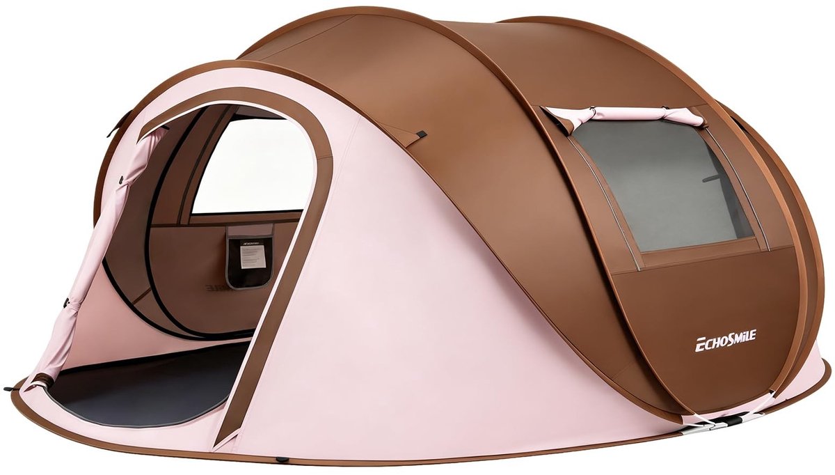 SolidKeus - Pop-up Tent voor 6 Personen met Ventilatie