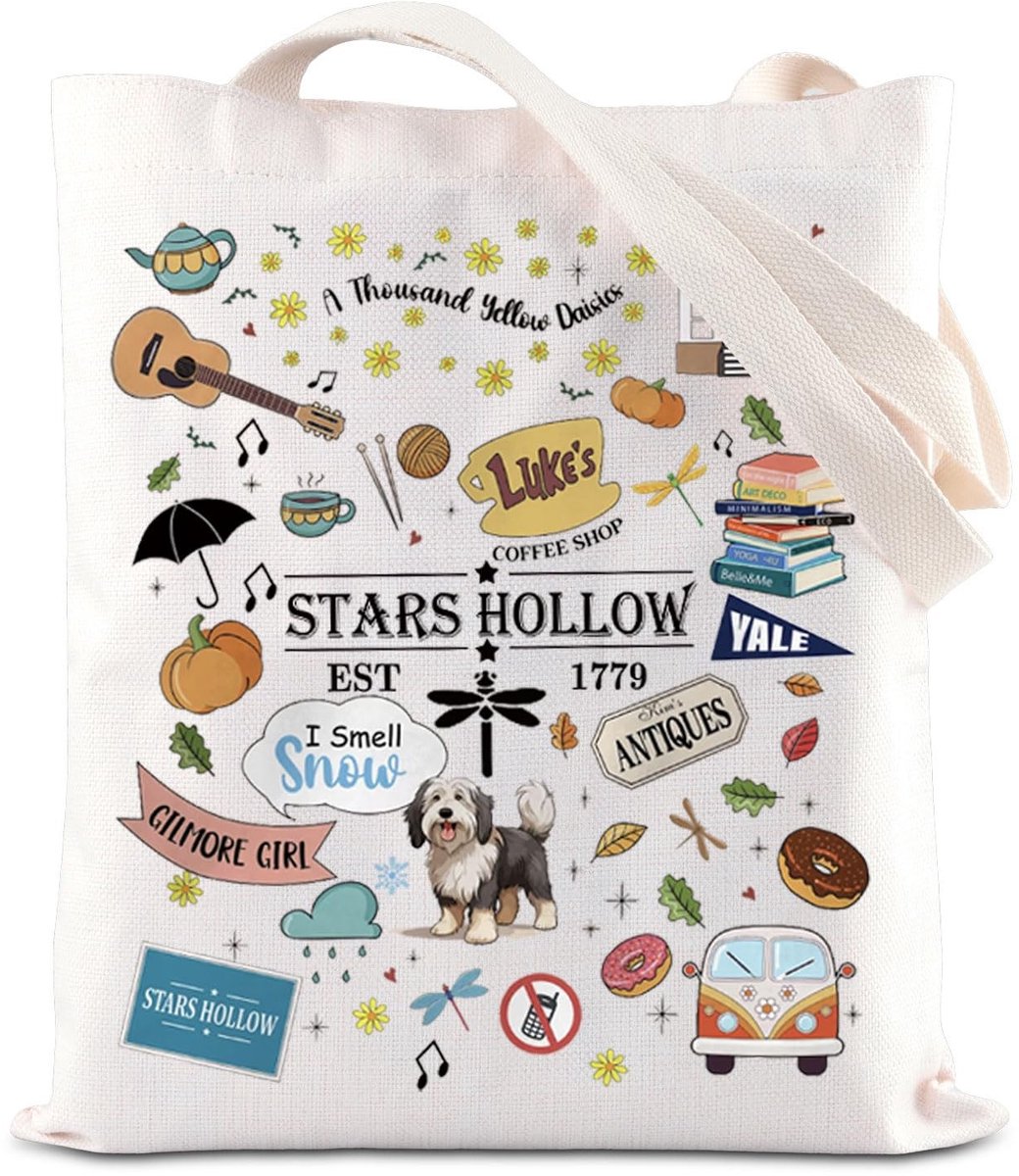 SolidKeus - Tote Bag van Waterdicht Polyester Geïnspireerd door TV Series