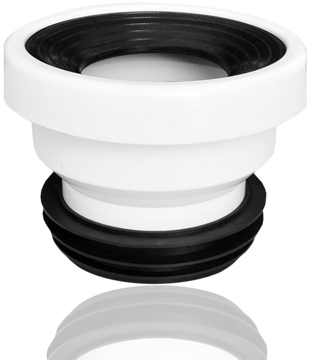 SolidKeus - Offset Toilet Aansluitbuis voor Eccentrische Verbinding