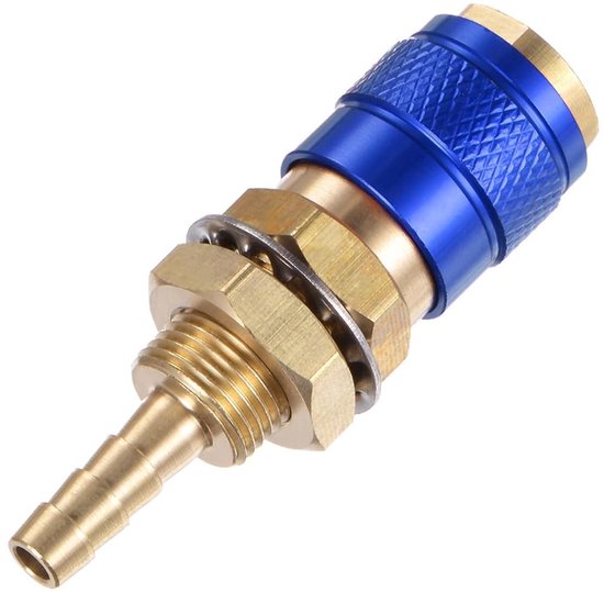 SolidKeus - 6mm Snelle Gas- en Waterkoppeling voor Lasapparatuur — afbeelding 5