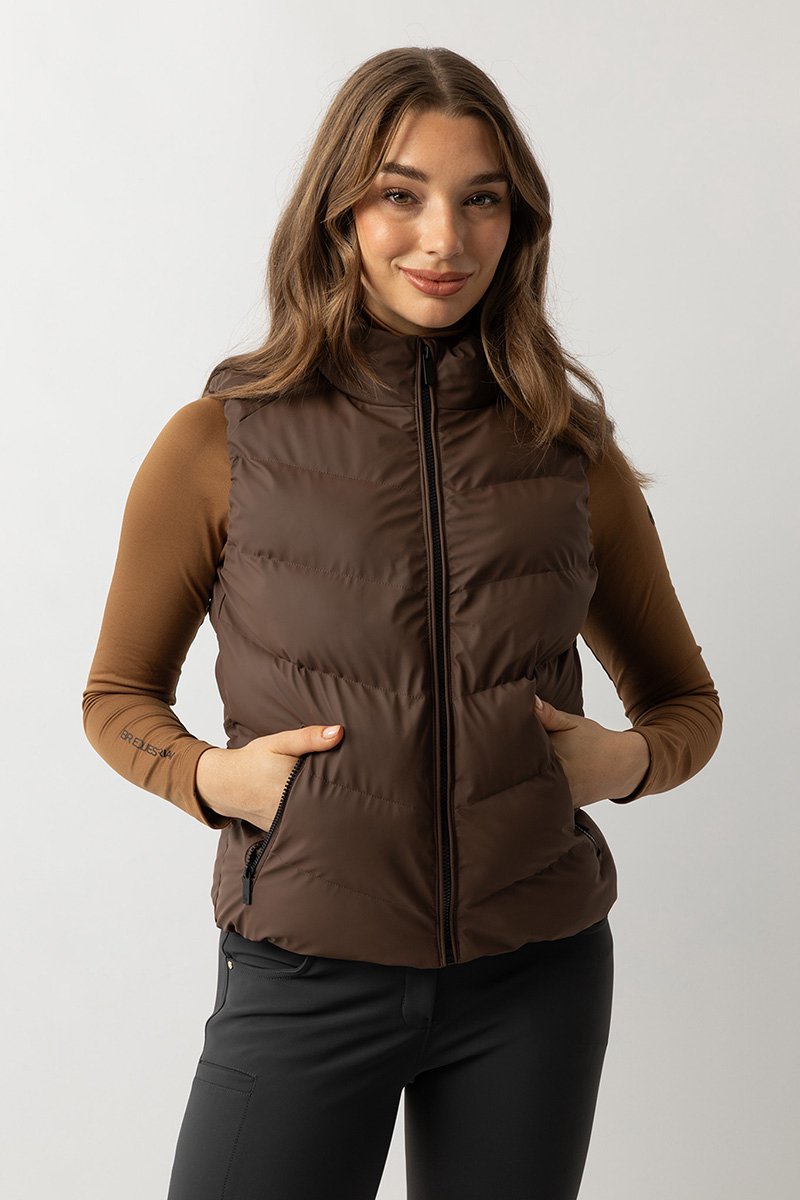 Br Bodywarmer Br Latoya Bruin - M