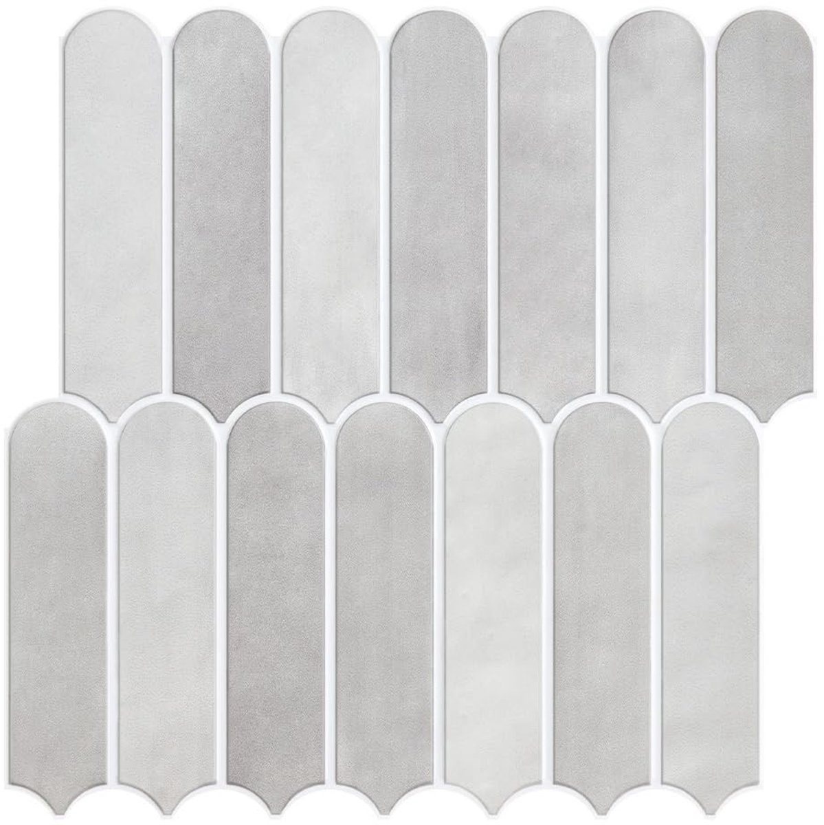 SolidKeus - Set van 10 3D Zelfklevende Wandtegels voor Keuken en Badkamer