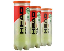 HEAD  Padel - Padelballen - 3 pack - 9 padel ballen