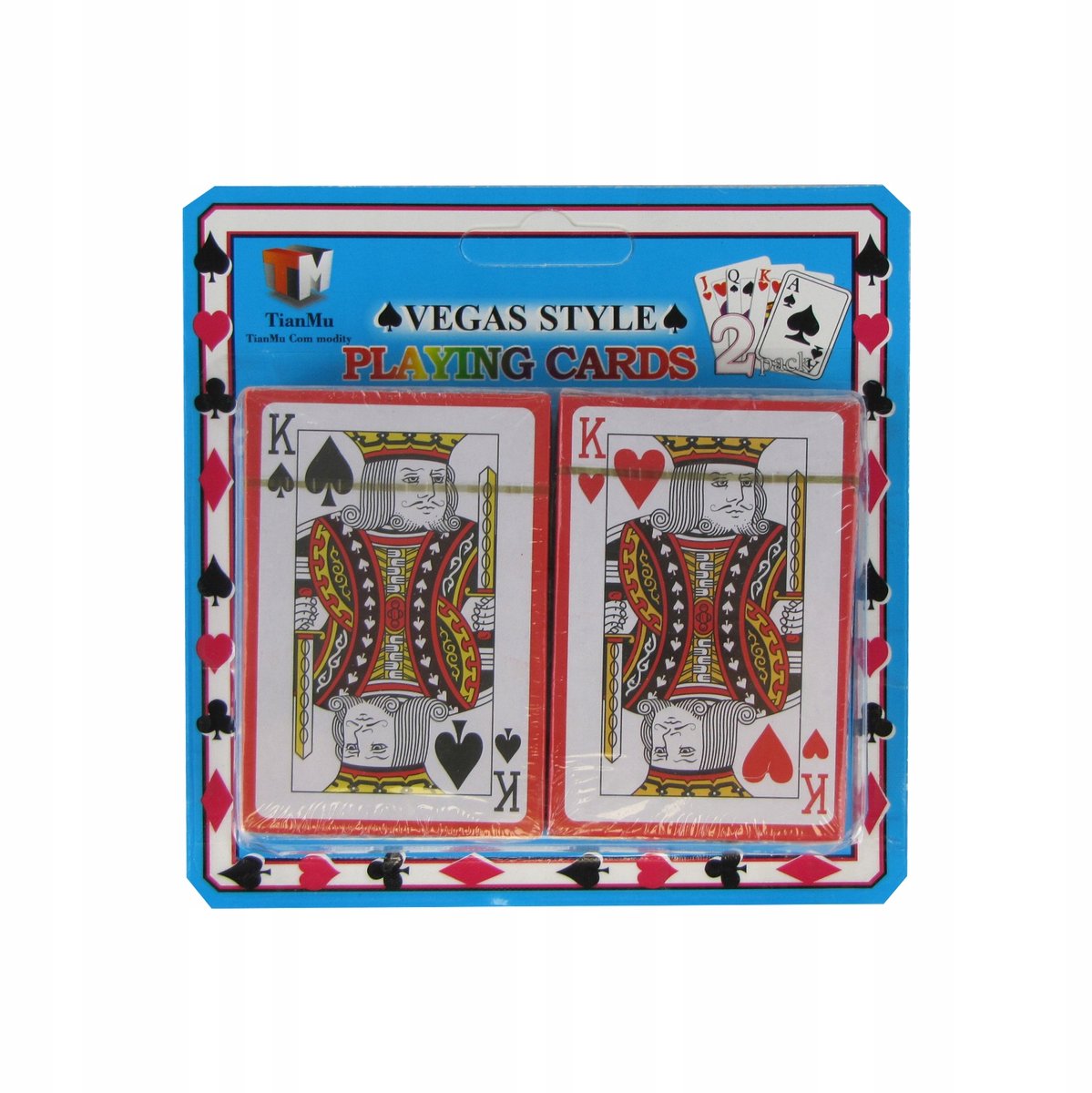 Merkloze Speelkaarten: 2 Dekken voor Remik & Vegas Stijl Spellen