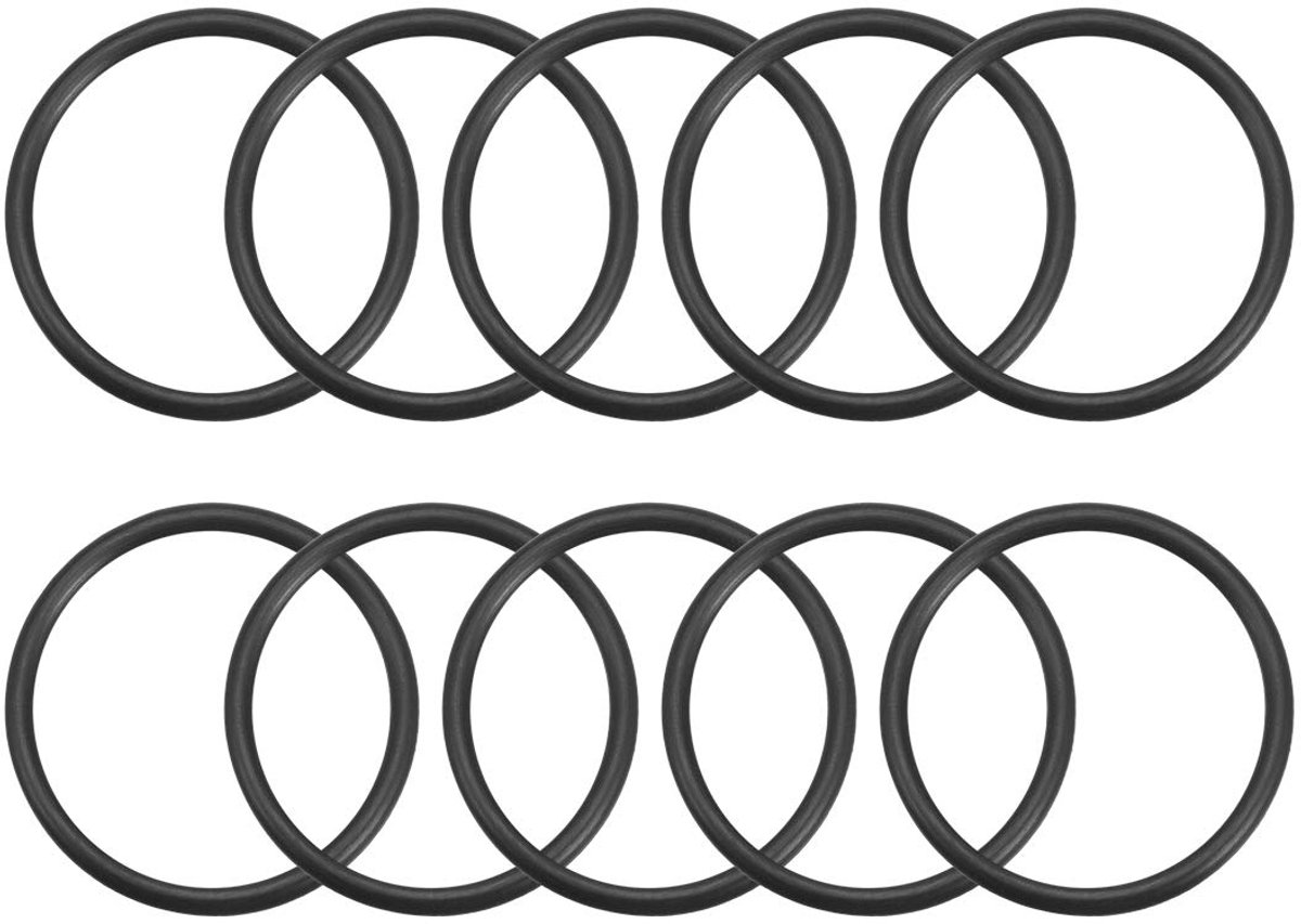 Sourcing map O-Ring-afdichtringen, 32 x 39 x 3,5 mm, metrisch nitrilrubber, doorstroomring, rubber, reserveafdichting voor slagroomdispenser, pomp, snelkoppeling, omvuladapter