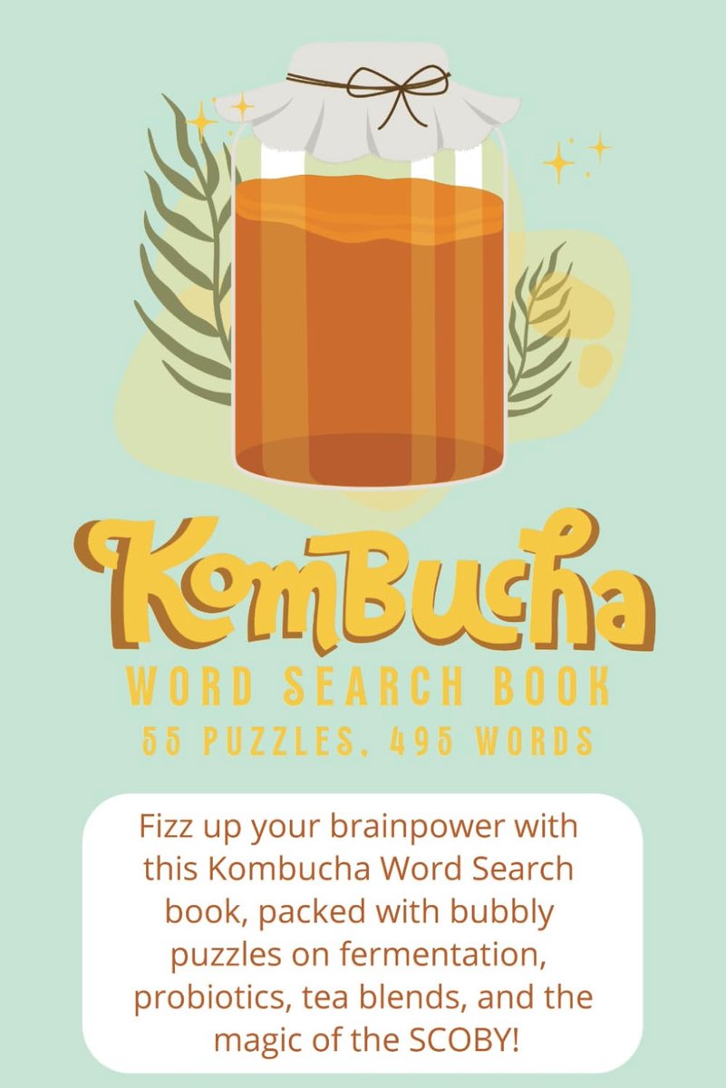 Kimchi, & Fermentation - Word Search Book: Get your brain bubbling with this tangy and tasty puzzle adventure! Vacations, Free Time, and Fun!