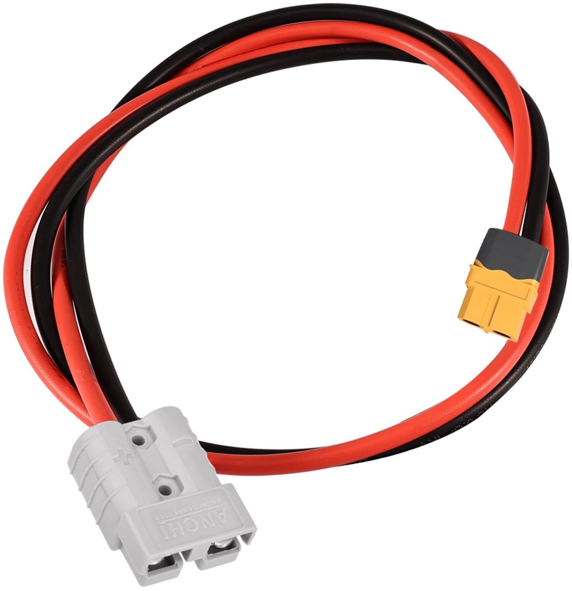 Omgoods - XT60 Plug naar 50A 10 AWG Accu Aansluitkabel voor Zonnepaneel