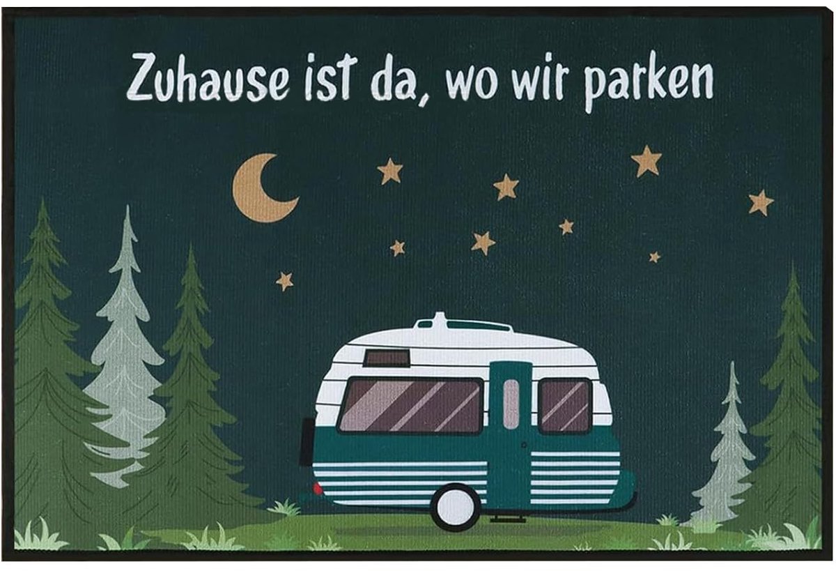 Omgoods - Campingmat 40 x 60 cm met Humoristische Print